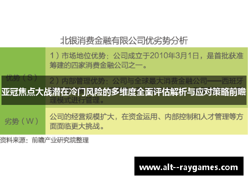 亚冠焦点大战潜在冷门风险的多维度全面评估解析与应对策略前瞻